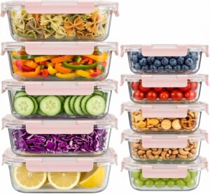 Dealusy 10 Sets (20-Piece) 4.5 Cup ...