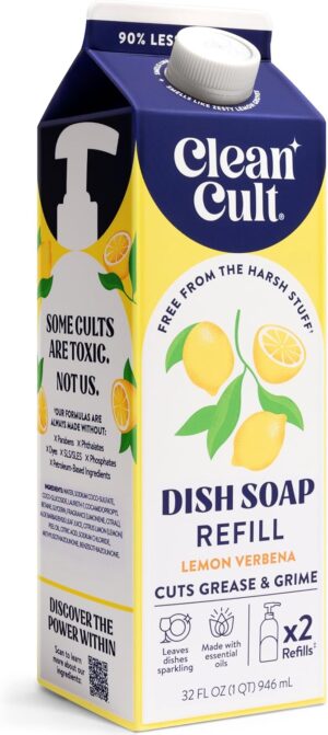 Cleancult Dish Soap Liquid Refill (...