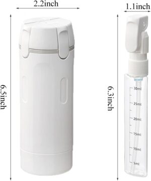 4 in 1 Travel Dispenser, 4 Pack 30M...
