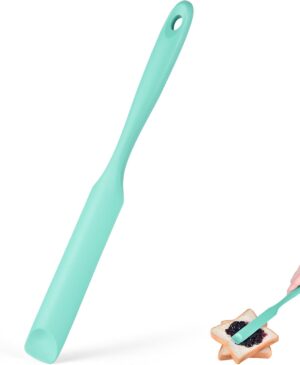 Doosu Silicone Jar Scraper Spatula,...