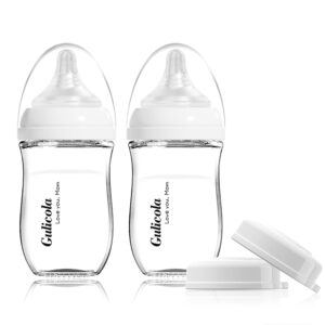 Gulicola Natural Glass Baby Bottle ...