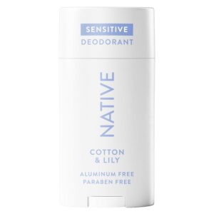 Native Sensitive Deodorant Contains...