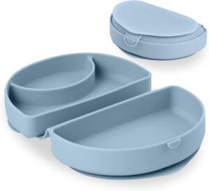 Miniware Baby Travel Plate with Suc...