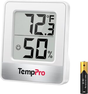 TempPro TP49 Digital Hygrometer Ind...