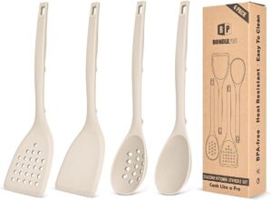 Pack of 4 Silicone Cooking Utensils...
