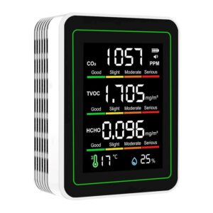 5-in-1 Indoor Air Quality Monitor, ...