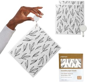 Papaya Reusable Paper Towels, Premi...