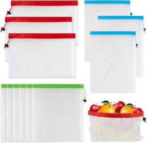 MAQIHAN 12PCS Reusable Produce Bags...