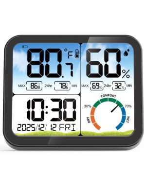VOCOO Digital Indoor Room Thermomet...