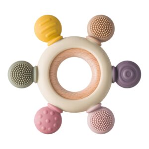Baby Teething Toys Silicone Teether...