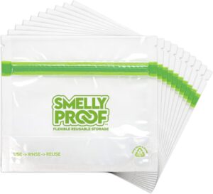 Smelly Proof 10 x Reusable Food Sto...
