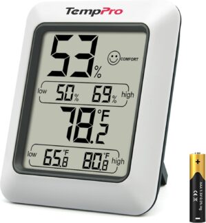 TempPro TP50 Digital Hygrometer Ind...