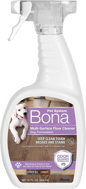 Bona Pet Spray Odor Eliminator, Dog...