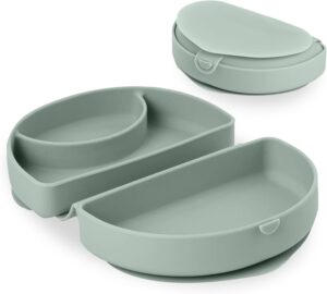 Miniware Baby Travel Plate with Suc...