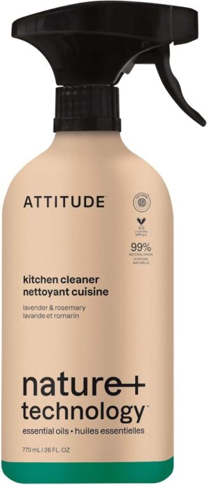 ATTITUDE Kitchen Cleaner Spray, EWG...