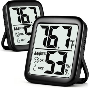 Antonki 2 Pack Room Thermometer for...