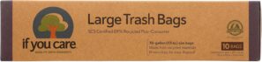 If You Care Large Trash Garbage Bag...