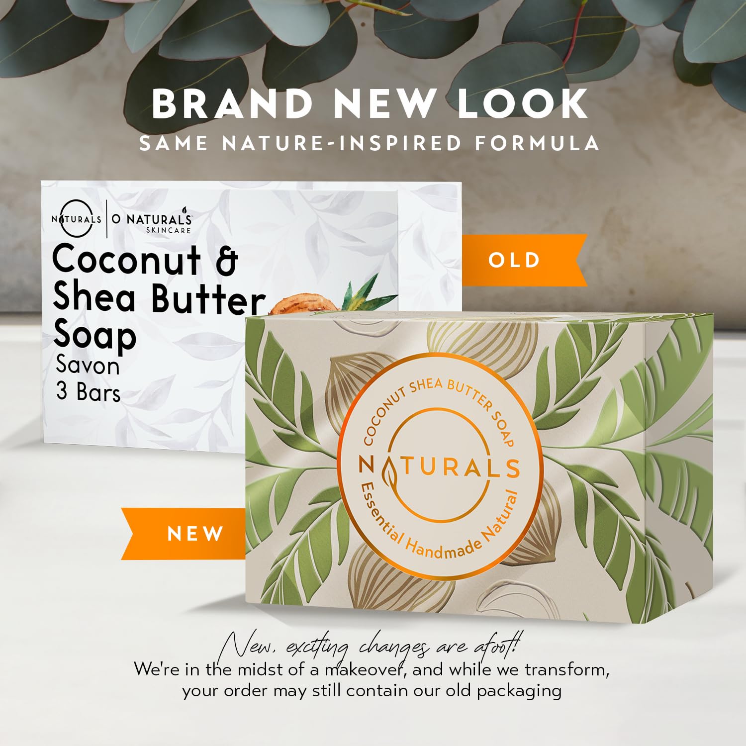 O NATURALS 3-Pack Organic Soap Bar 4oz each-100% Vegan Cold Process Body Wash Scented Premium Handmade Soap - Natural Soaps for Men Women, Face, Body - Coconut and Shea Butter - Mothers Day Gifts - Image 3