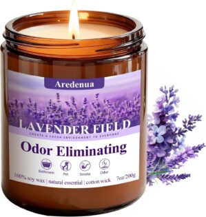 Lavender Odor Eliminating Candles |...