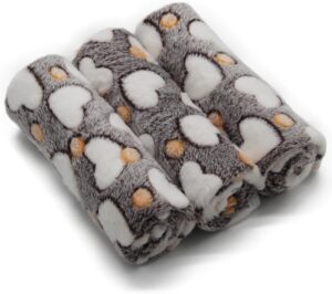 1 Pack 3 Puppy Blankets Super Soft ...