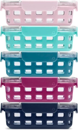 Ello Duraglass 3.4 Cup Meal Prep Se...