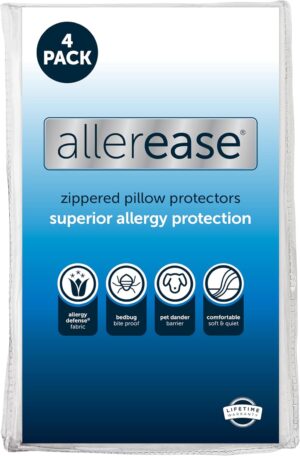 Set of 4 Standard/Queen AllerEase P...