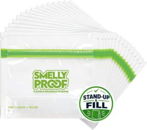 Smelly Proof 15 x Reusable Food Sto...