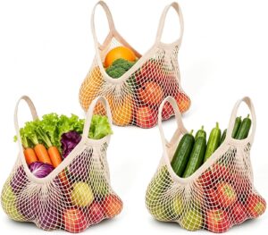 Ahyuan Reusable Cotton Mesh Grocery...