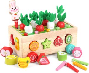 Toddlers Montessori Wooden Educatio...