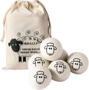 Wool Dryer Balls (6-Pack) – 100% ...