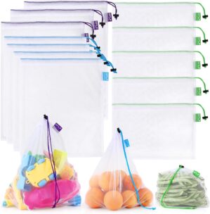 SPLF 12 Pcs Heavy Duty Reusable Mes...