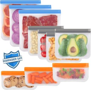 Lerine 10 Pack Dishwasher Safe Reus...