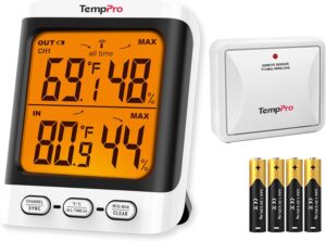 TempPro Indoor Outdoor Thermometer ...