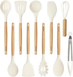 CAROTE Silicone Cooking Utensils Se...