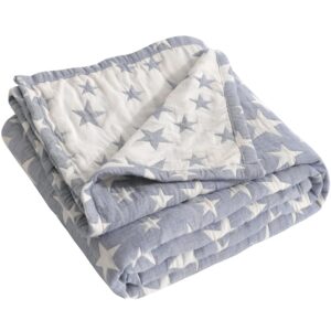 NTBAY 3 Layer Toddler Blanket, Musl...