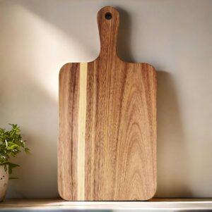 ZeQi Acacia Wood Cutting Board with...