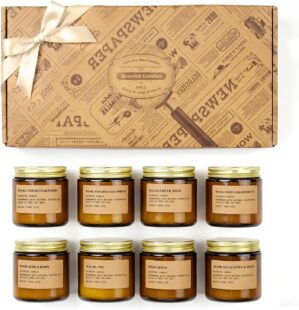 Scented Candles for Home,8 Pack Soy...