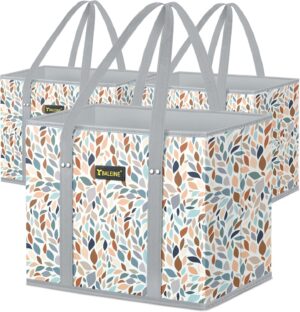 BALEINE 3Pk Reusable Grocery Bags, ...