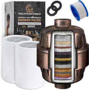 AquaHomeGroup 20 Stage Shower Head ...