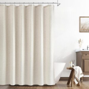 Naturoom Linen Shower Curtain, Coun...