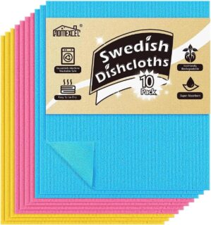 HOMEXCEL Swedish Dishcloths for Kit...