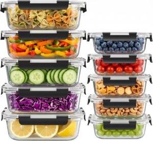 Dealusy 10 Sets (20-Piece) 4.5 Cup ...