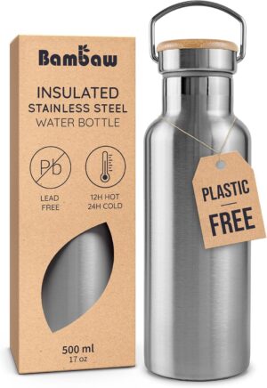 Bambaw Metal Insulated Water Bottle...