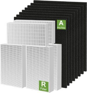 6 Pack HPA300 HEPA Filter Replaceme...
