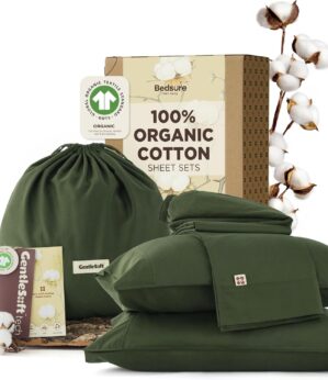 Bedsure 100% GOTS Certified Organic...