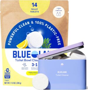 BLUELAND Toilet Bowl Cleaner Tablet...