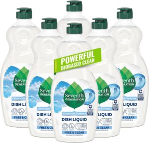 Seventh Generation Dish Liquid Soap...