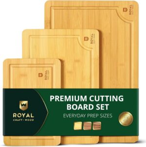 ROYAL CRAFT WOOD Wooden Cutting Boa...