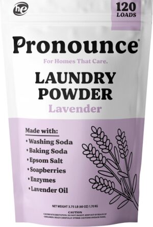 Pronounce Laundry Detergent Powder ...