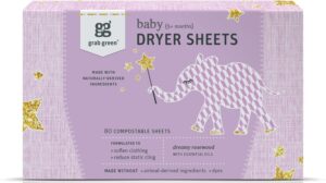 Grab Green Baby Dryer Sheets, 80 Sh...